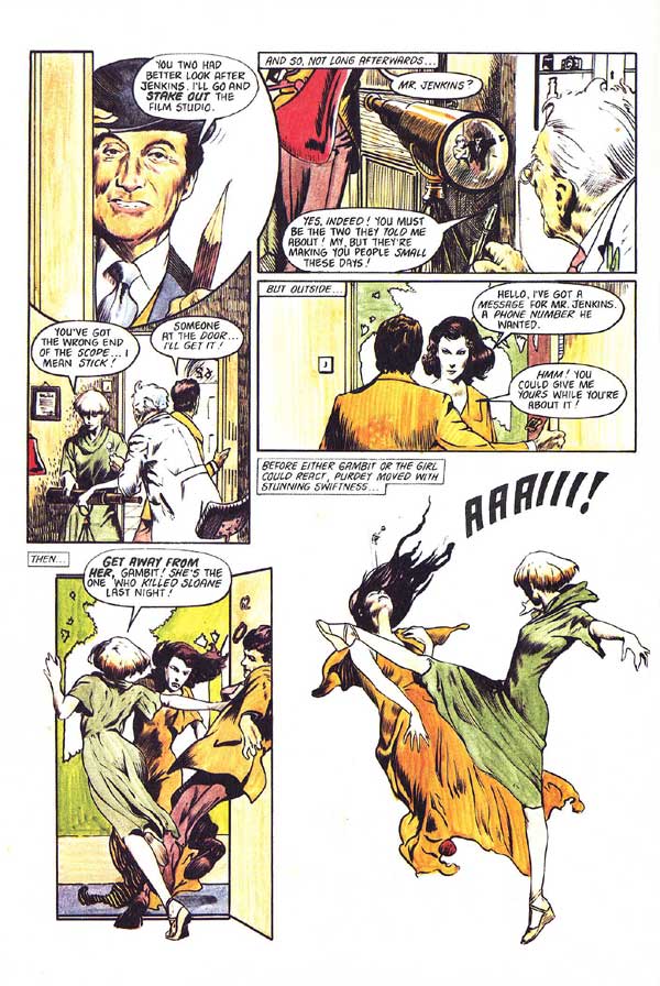 New Avengers Annual 1977: "Fangs For The Memories" page five