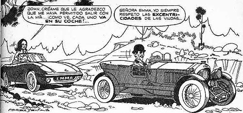 The Avengers in Argentinian humour magazine, Rico Tipo Extra, 1968