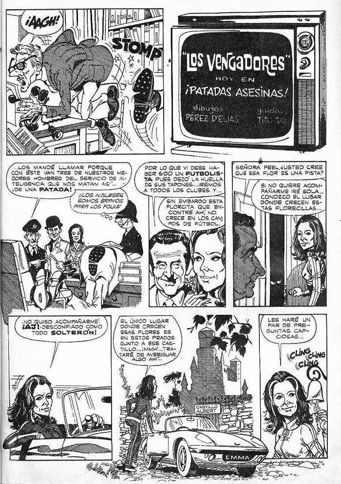 Argentinian Avengers parody, 1968, part one.