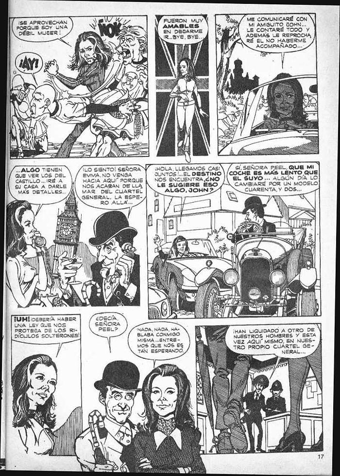 Avengers parody strip from Argentina, page three.