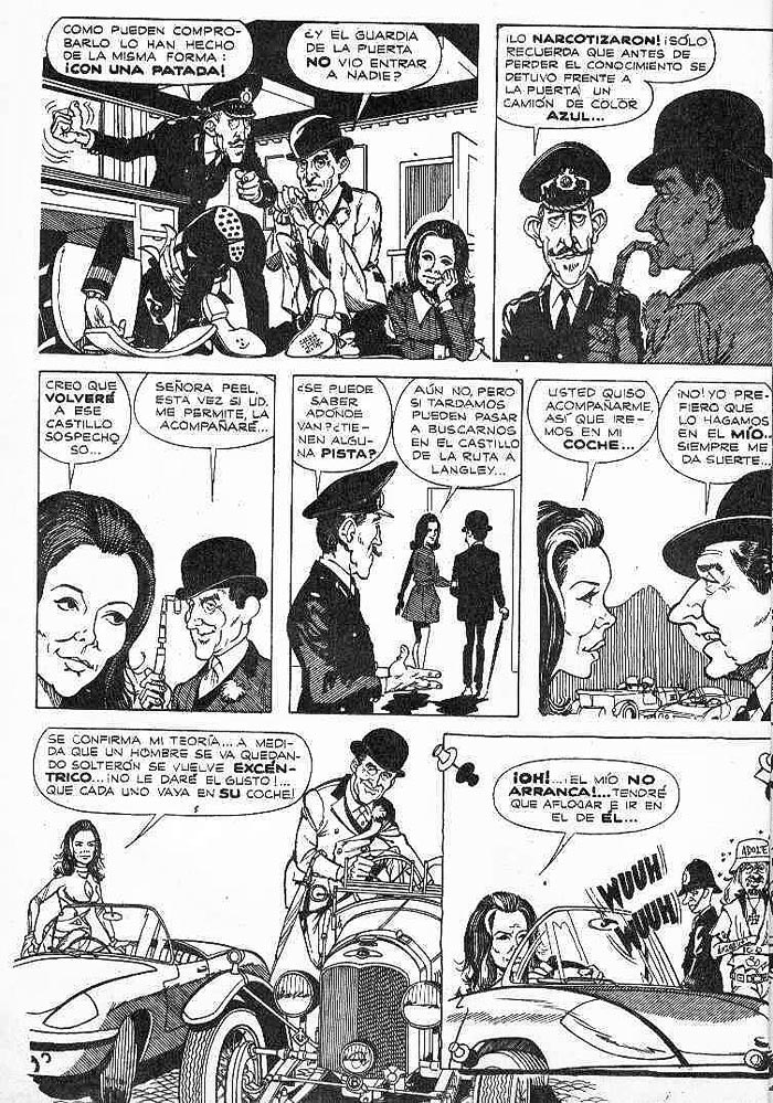 Avengers parody strip from Argentina, page four.