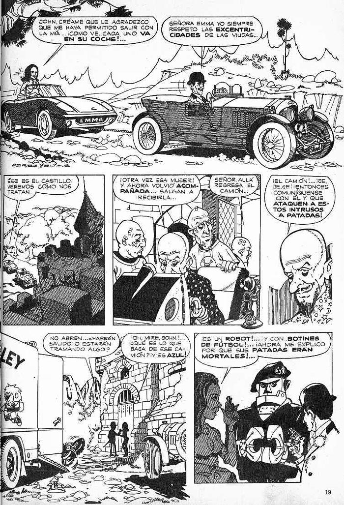 Avengers parody strip from Argentina, page five.