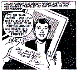 Emma finds a photograph of Hassan