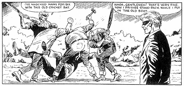 The Mohocks attack an innocent postman