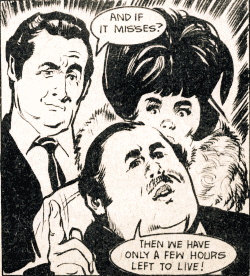 Mother gives Steed and Tara the bad news - TV Comic #1044