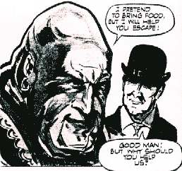 Zeyd agrees to help Steed and Tara escape.  TV Comic #911