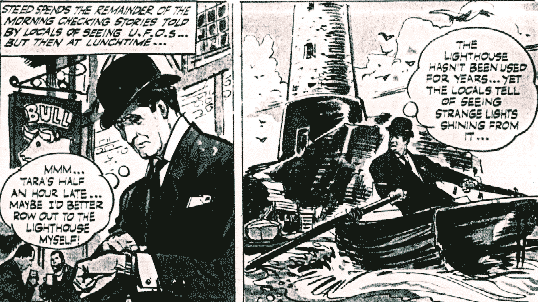 Steed spends the morning in the pub... TV Comic #923
