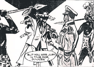 Steed and Tara are ambushed in TV Comic #929