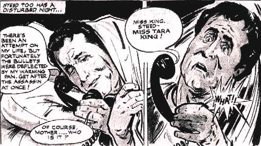 Steed gets a shock in TV Comic #936