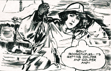 Tara in her souwester - TV Comic #973