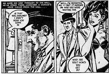 Ding! Dong! Steed calls in on a lady friend - from Look Westward